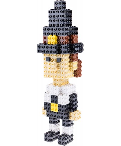 Building Bricks & Blocks Set - 3D Briks Pilgrim Boy - Thanksgiving Building Construction Toy - 100% Compatible with All Major...