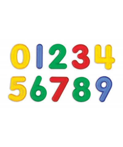 Transparent Numbers Set - Mini Jar Set of 40 - Colorful Plastic Numbers - Light Box Accessory - Sensory Play - Math Manipulat...