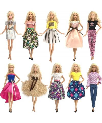 NK Newest Doll Dress Fashion Outfits Mix Style Skirt Handmade Clothes for Barbie Doll Accessories Gift Baby Toys JJ 6X (Color...