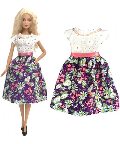 NK Newest Doll Dress Fashion Outfits Mix Style Skirt Handmade Clothes for Barbie Doll Accessories Gift Baby Toys JJ 6X (Color...