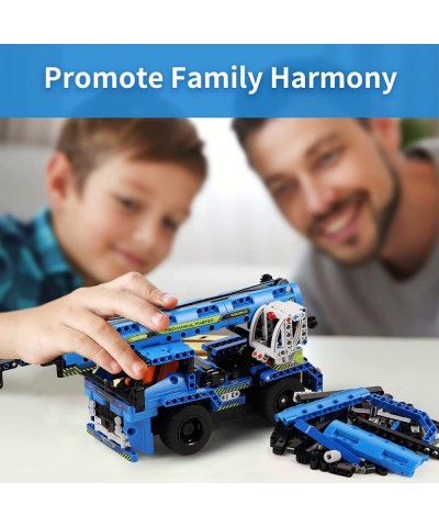 Remote Control STEM Building Toys for 6-12 Year Old Boys 2-in-1 Technic Vehicle Building Kits for Kids 8-12 Construction Erec...