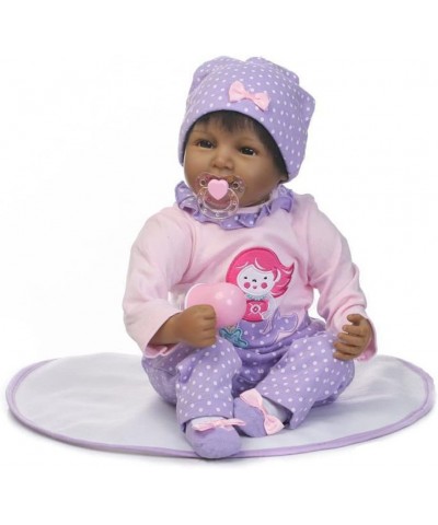 Reborn Baby Doll Clothes Girl 20-22 Inch Reborn Doll Outfits Accessories 4 Piece Gift Sets $27.63 Dolls