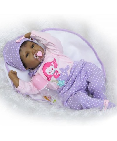 Reborn Baby Doll Clothes Girl 20-22 Inch Reborn Doll Outfits Accessories 4 Piece Gift Sets $27.63 Dolls