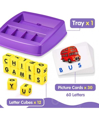 Educational Toys for 3-8 Year Old Boys Girls Learning Toys Flash Cards Matching Letter Game Birthday Halloween Christmas East...