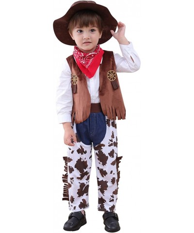 May's Baby Western Cowboy Style Kids Costume Set Cosplay Costume $39.54 Kids' Costumes