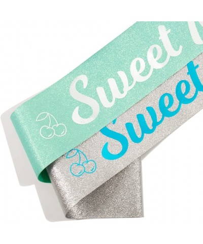 Sweet 16 Birthday Sash Glitter Tiffany Blue Happy 16th Birthday Party Decoration Party Favors for Birthday Girls $17.12 Kids'...