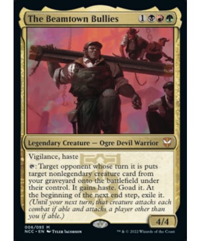 Magic: the Gathering - The Beamtown Bullies (006) - Foil - New Capenna Commander $10.86 Trading Cards & Accessories