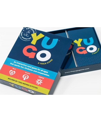 Yoga Game for Kids & Adults - Interactive Card Game with Yoga Poses & Activities $52.04 Card Games