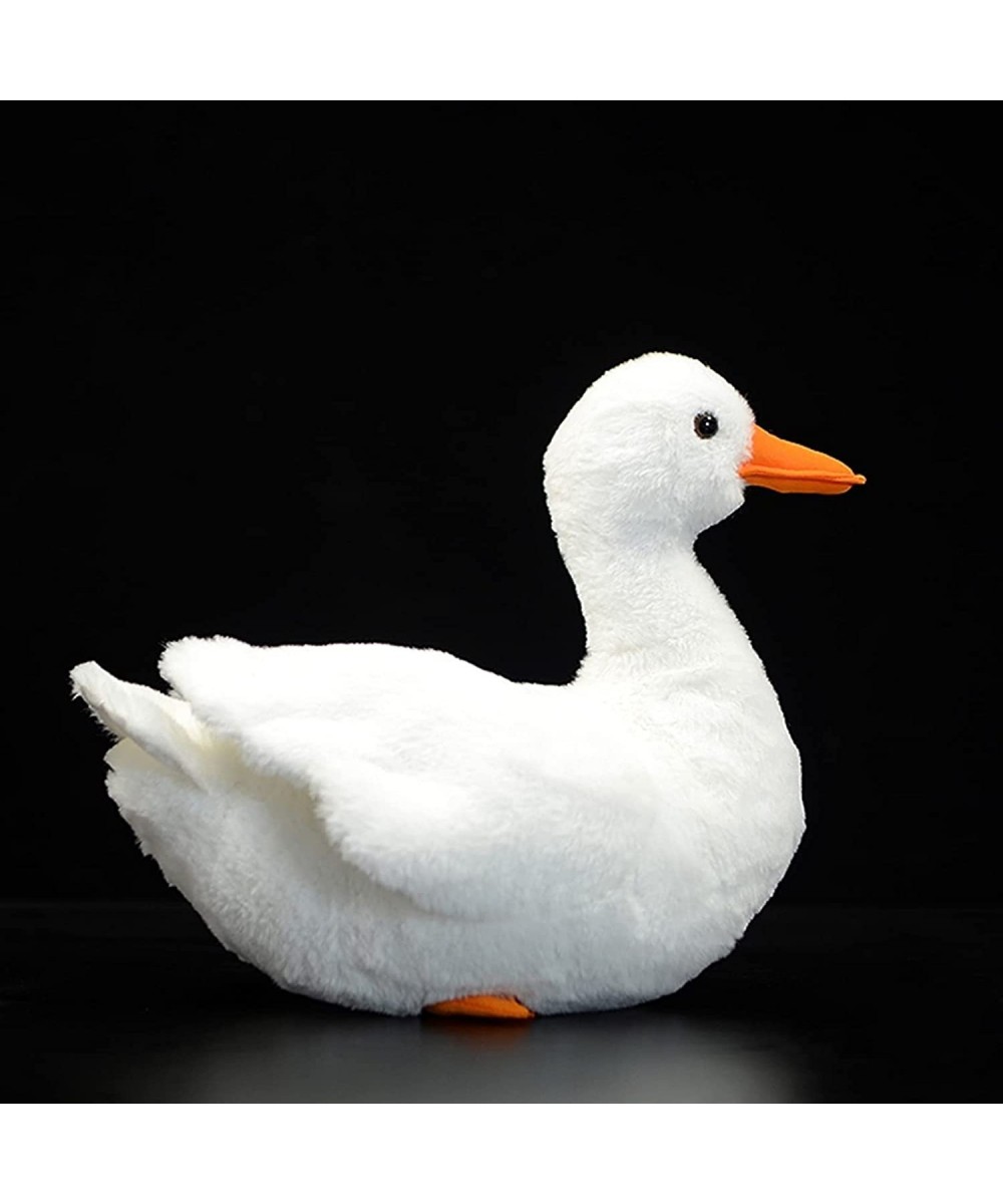 Cole Duck Plush Simulation White Duck Stuffed Animals Toys Cute 12 in Duck Plush Stuffed Animal Plushie Gifts for Kids $50.70...