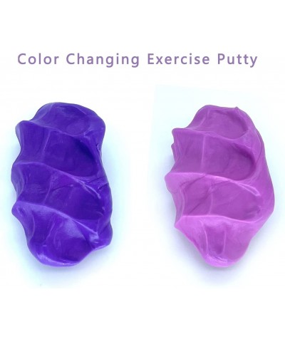 Opattimia Heat Sensitive Exercise Putty 2 Color Changing Therapy Putty & 1 Liquid Glass Putty Stress Relief for Adults and Te...