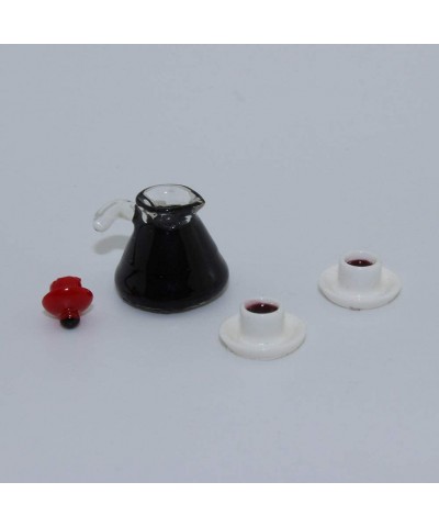 PULABO Cute Mini Coffee Pot Model Dollhouse Miniature Kids Toy Doll Home Accessories Cost Effective and Convenient $12.01 Dol...