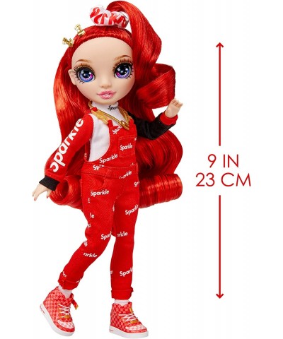 Jr High Ruby Anderson- 9-inch RED Fashion Doll with Accessories- Open and Closes Backpack Great Gift for Kids 6-12 Years Old ...