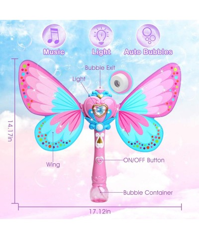 Bubble Machine for Kids | Butterfly Bubbles Wand Blower for Toddlers 1000+ Bubbles per Minute | Outdoor Indoor Bubbles Blowin...