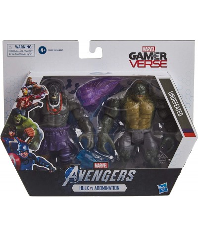 Hasbro Marvel Gamerverse 6-inch Collectible Hulk vs. Abomination Action Figure Toys Ages 4 and Up $42.14 Action Figures