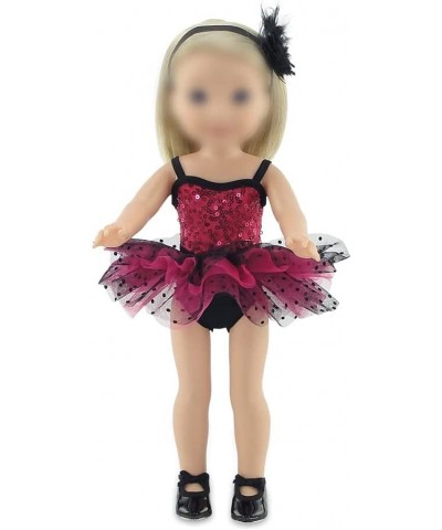 14 Inch Doll Clothes Accessories | 5 Piece 14" Doll Jazz Ballet Ballerina Gift Set Outfit Includes Real Tap Shoes! | Gift Box...