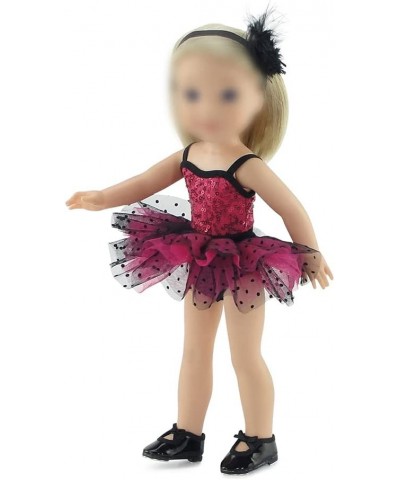 14 Inch Doll Clothes Accessories | 5 Piece 14" Doll Jazz Ballet Ballerina Gift Set Outfit Includes Real Tap Shoes! | Gift Box...