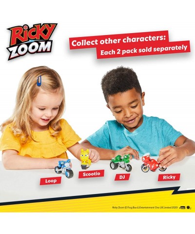 & DJ 2 Pack – 3-inch Action Figures – Free-Wheeling Free Standing Toy Bikes for Preschool Play Multi $21.62 Action Figures