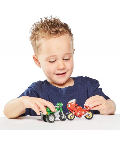 & DJ 2 Pack – 3-inch Action Figures – Free-Wheeling Free Standing Toy Bikes for Preschool Play Multi $21.62 Action Figures