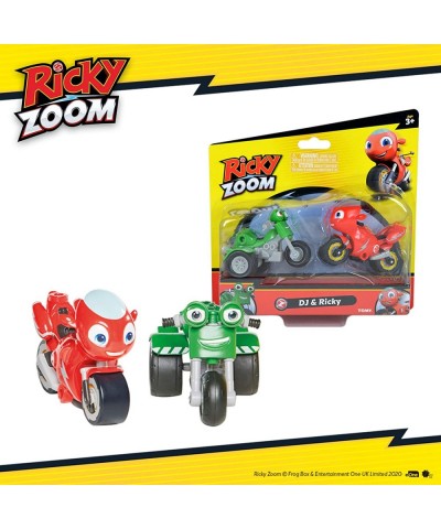 & DJ 2 Pack – 3-inch Action Figures – Free-Wheeling Free Standing Toy Bikes for Preschool Play Multi $21.62 Action Figures