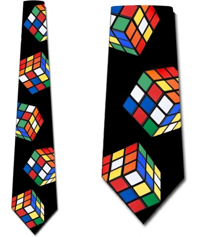 Puzzle Cube Ties Mens 3D Puzzle Necktie $37.36 3-D Puzzles