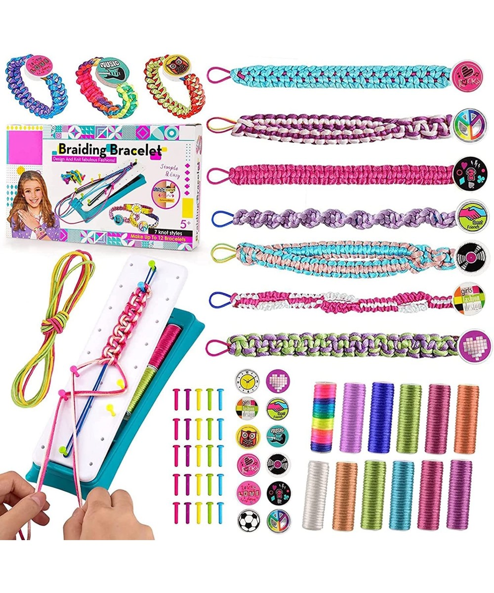 Friendship Bracelet Making Kit for Girls DIY Colorful Jewelry Arts Craft Toys Handmade Toys for Kids Girl Teenager Ages 7- 12...