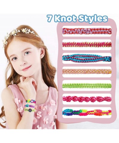 Friendship Bracelet Making Kit for Girls DIY Colorful Jewelry Arts Craft Toys Handmade Toys for Kids Girl Teenager Ages 7- 12...