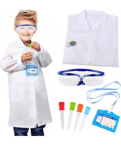 Lab Coat for Kids Scientist Costume Dress Up and Role Play Toys for Science Projects and Experiments for Kids Ages 4-10 $29.0...