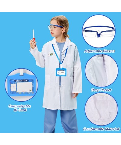 Lab Coat for Kids Scientist Costume Dress Up and Role Play Toys for Science Projects and Experiments for Kids Ages 4-10 $29.0...