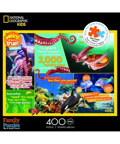 Weird But True- Ocean - 400 Piece Jigsaw Puzzle $16.78 Jigsaw Puzzles