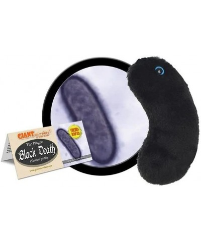 GIANTmicrobes Black Death Plush – Learn about Plagues from the Past with this Unique Gift for Scientists Students Healthcare ...