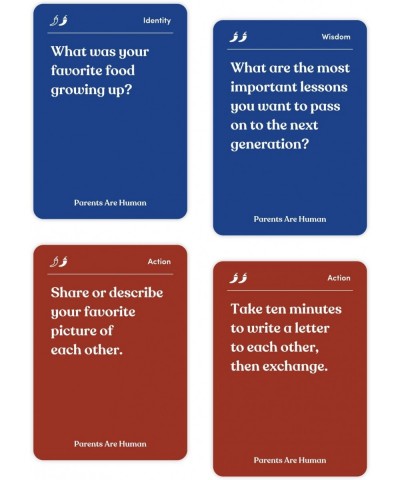 Parents Are Human: A Bilingual Card Game to Spark Deep Conversations Between You and Your Loved Ones (English + Traditional C...