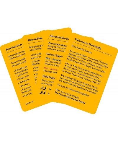 Parents Are Human: A Bilingual Card Game to Spark Deep Conversations Between You and Your Loved Ones (English + Traditional C...