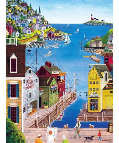 MasterPieces 300 Piece EZ Grip Jigsaw Puzzle - A Walk on the Pier - 18"x24 $27.31 Jigsaw Puzzles