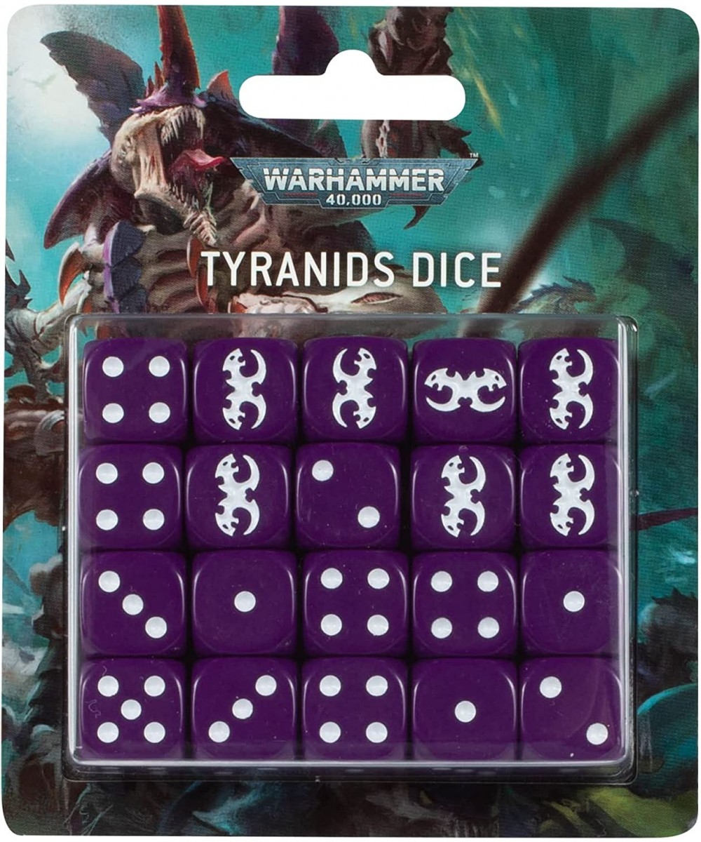 40k - Tyranids Dice Set $56.01 Game Accessories