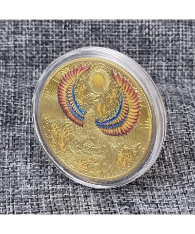 Phoenix from The Ashes Good Luck Coin Phoenix Nirvana Chinese Zodiac Flipping Challenge Coin Good Luck Charm $18.19 Gags & Pr...