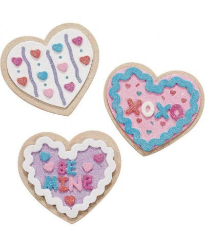 Valentine Cookie Foam Magnets Craft Kit - Makes 12 - Valentine's Day Crafts for Kids $30.59 Kids' Drawing & Writing Boards