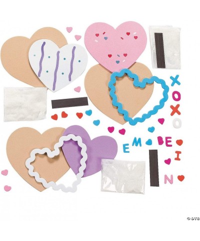 Valentine Cookie Foam Magnets Craft Kit - Makes 12 - Valentine's Day Crafts for Kids $30.59 Kids' Drawing & Writing Boards