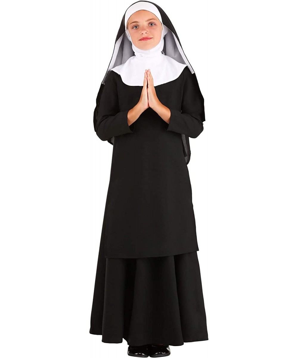 Deluxe Nun Costume for Kids Girl's Nun Outfit $84.37 Kids' Costumes