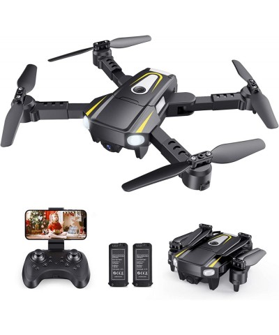 Drones for Kids Adults with 1080P HD Camera Foldable Mini Drone for Beginner WiFI FPV RC Quadcopter Helicopter Toy Christmas ...