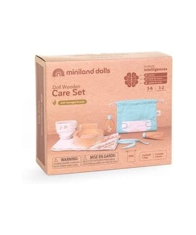 Doll Wooden Care Set Beige 94061 $78.63 Dolls