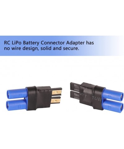 RC LiPo Battery Connector Adapter for Traxxas Male to EC5 Female Losi Adapter Connector Male Traxac to Female EC5 Adapter Fem...