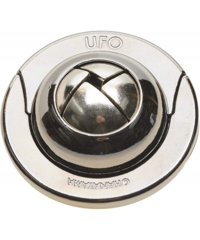 UFO Hanayama Brain Teaser Puzzle New 2019 Release Level 4 Difficulty Rating RED Velveteen Drawstring Pouch Bundled $32.84 Bra...