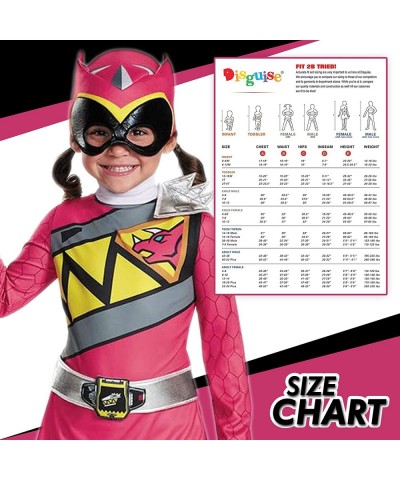 Pink Power Rangers Costume for Toddlers. Official Licensed Pink Ranger Dino Charge Classic Power Ranger Suit with Mask $58.68...