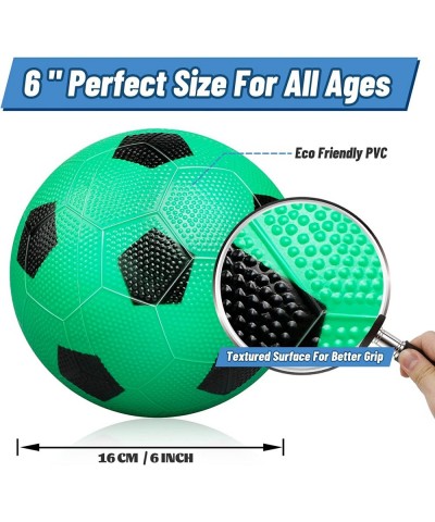 6" Small Kids Soccer Rubber Balls Sports Toys Indoor Mini PVC Soccer for Beach Pool Beach Soccer Balls for Mini Soccer Goal T...