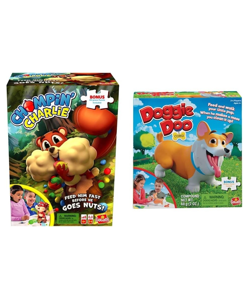 Chompin' Charlie Game - Feed The Squirrel Acorns and Race to Collect Them When They Scatter & Corgi Game - Unpredictable Acti...