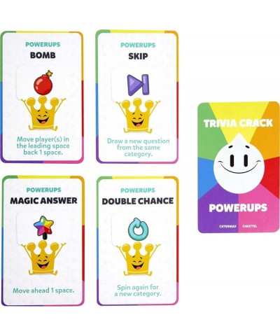 Trivia Crack The Board Game Based on the Popular Trivia Hits with Single & Multiple Answer Question Cards 1840+ Questions Dry...