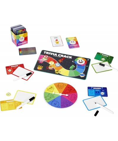 Trivia Crack The Board Game Based on the Popular Trivia Hits with Single & Multiple Answer Question Cards 1840+ Questions Dry...