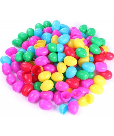 150Pcs Easter Eggs Assortment-2.36" Bright Colors 144 Plastic Easter Eggs and 6 Golden Easter Eggs for Filling Specific Treat...