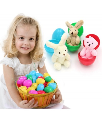 150Pcs Easter Eggs Assortment-2.36" Bright Colors 144 Plastic Easter Eggs and 6 Golden Easter Eggs for Filling Specific Treat...