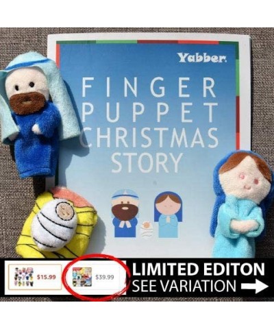 Finger Puppet Set | The Original Storytime Learning Aid | 16 Pack | Puppets for Teachers | Parents | Students & Children - St...